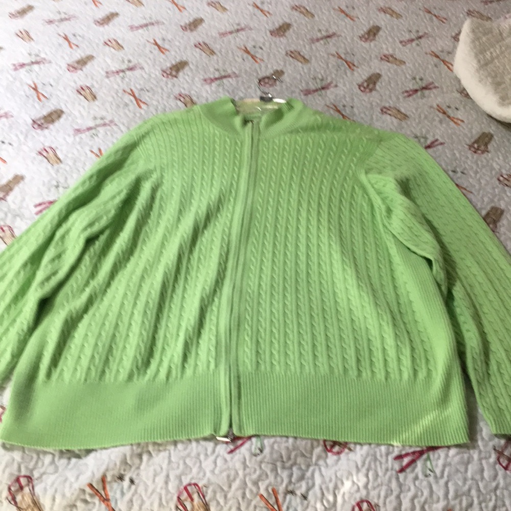 Green jacket
